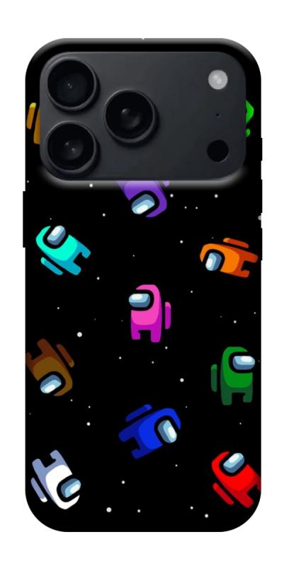 Чохол itsPrint Among us pattern для Apple iPhone 17 Pro (6.3"), ігри, купити оптом з доставкою
