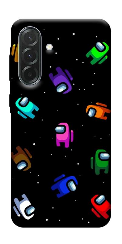 Чохол itsPrint Among us pattern для Samsung Galaxy A37 5G, ігри, купити оптом з доставкою