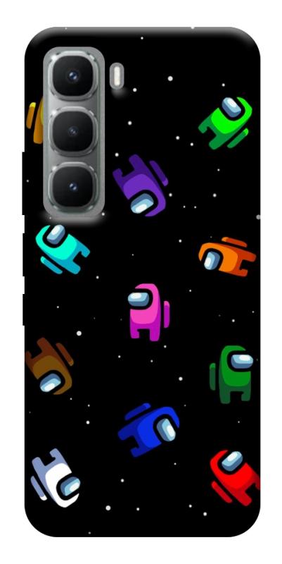 Чохол itsPrint Among us pattern для Infinix Hot 60 Pro+, ігри, купити оптом з доставкою