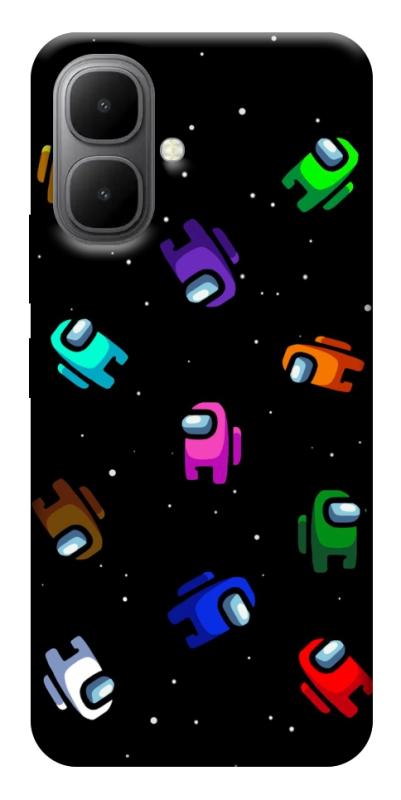 Чехол itsPrint Among us pattern для Infinix Smart 10, игры, купить оптом с доставкой