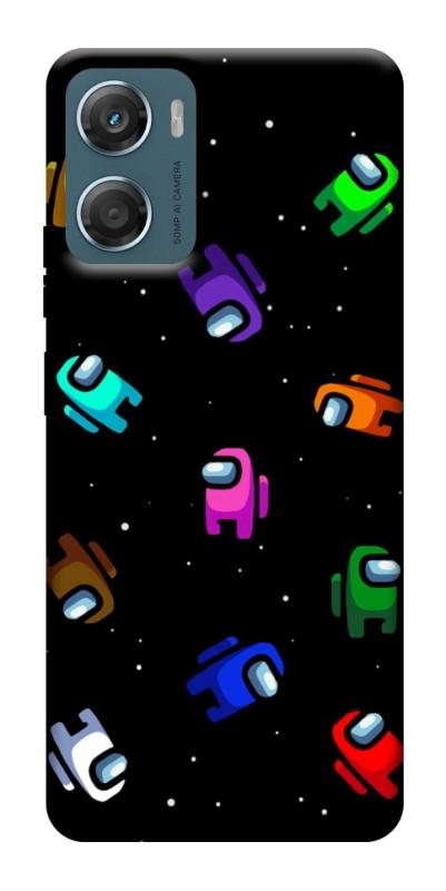 Чохол itsPrint Among us pattern для Motorola Moto G06, ігри, купити оптом з доставкою