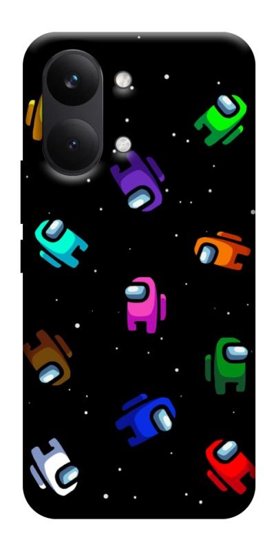 Чехол itsPrint Among us pattern для Xiaomi Poco X8 Pro Max, игры, купить оптом с доставкой