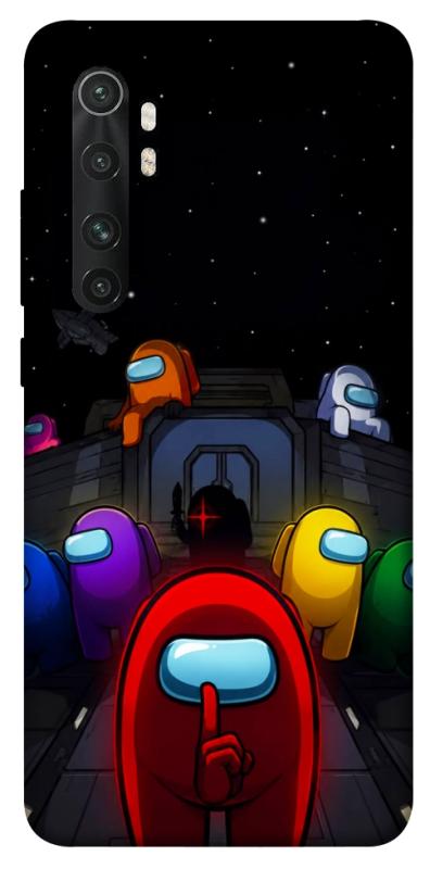 Чохол itsPrint Among us для Xiaomi Mi Note 10 Lite, ігри, купити оптом з доставкою