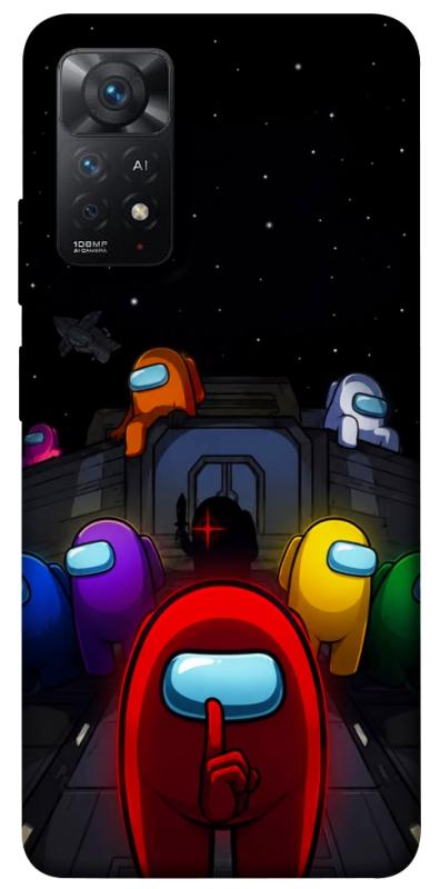 Чехол itsPrint Among us для Xiaomi Redmi Note 11 Pro 4G/5G, игры, купить оптом с доставкой