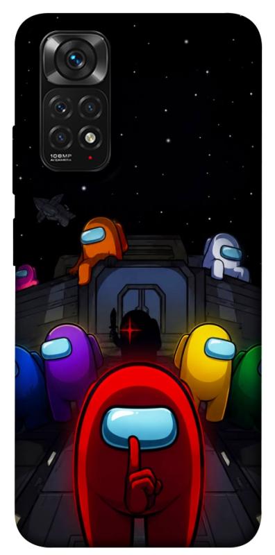 Чехол itsPrint Among us для Xiaomi Redmi Note 11 (Global) / Note 11S, игры, купить оптом с доставкой