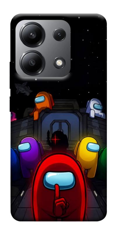 Чохол itsPrint Among us для Xiaomi Redmi Note 13 4G, ігри, купити оптом з доставкою