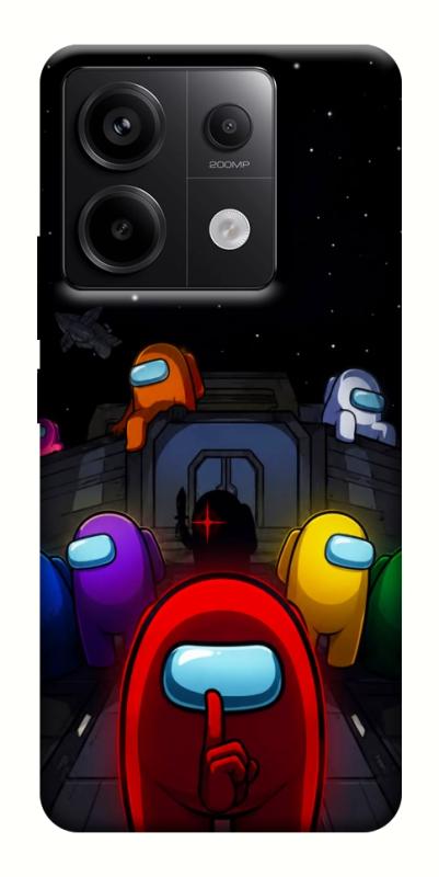 Чохол itsPrint Among us для Xiaomi Redmi Note 13 Pro 4G, ігри, купити оптом з доставкою