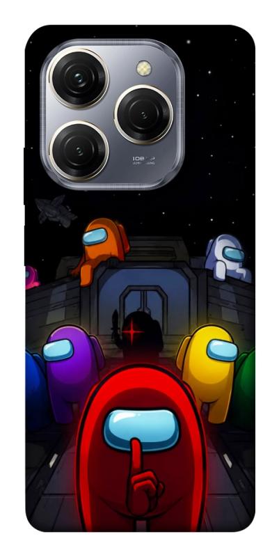 Чохол itsPrint Among us для TECNO Spark 20 Pro, ігри, купити оптом з доставкою