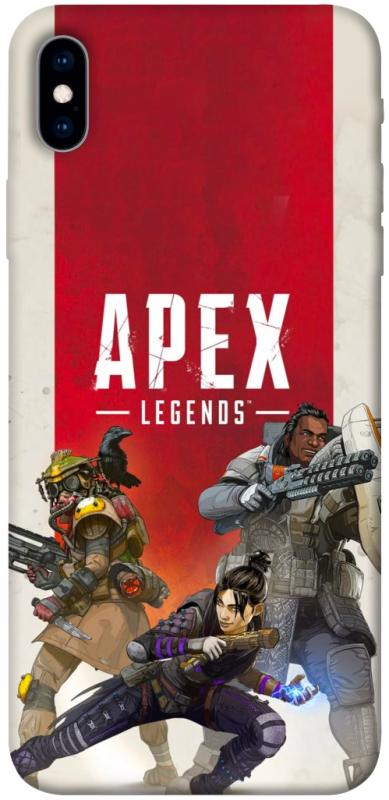 Чохол itsPrint Apex legends для Apple iPhone XS Max (6.5"), ігри, купити оптом з доставкою