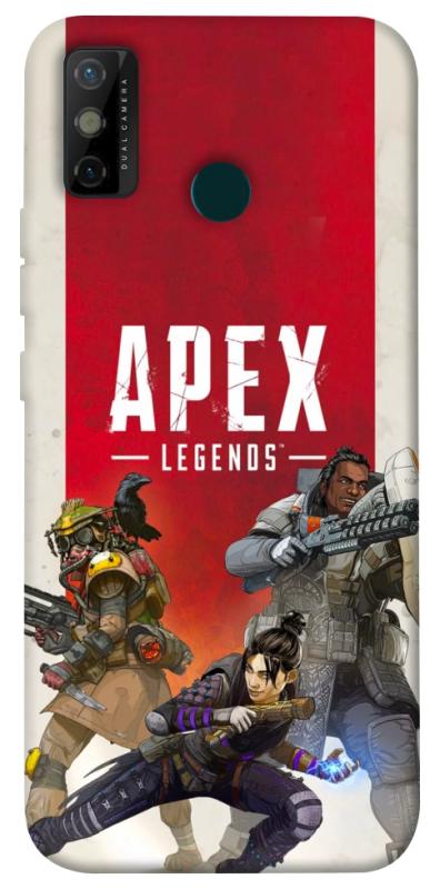 Чохол itsPrint Apex legends для TECNO Spark 6 Go, ігри, купити оптом з доставкою