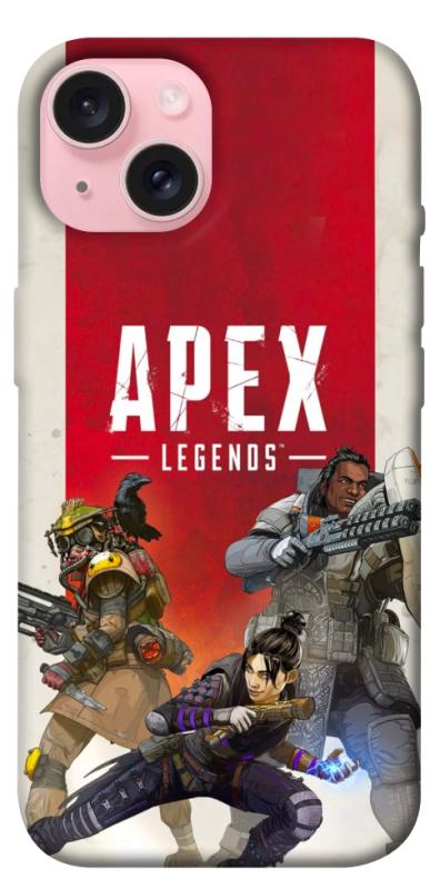 Чехол itsPrint Apex legends для Apple iPhone 15 (6.1"), игры, купить оптом с доставкой