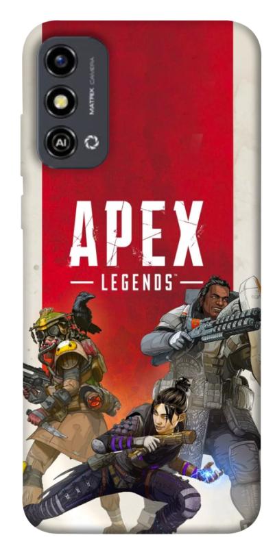 Чехол itsPrint Apex legends для ZTE Blade A53, игры, купить оптом с доставкой