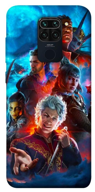 Чехол itsPrint Baldurs gate для Xiaomi Redmi Note 9 / Redmi 10X, игры, купить оптом с доставкой