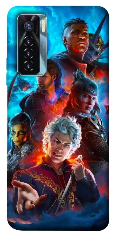 Чехол itsPrint Baldurs gate для TECNO Camon 17 Pro, игры, купить оптом с доставкой