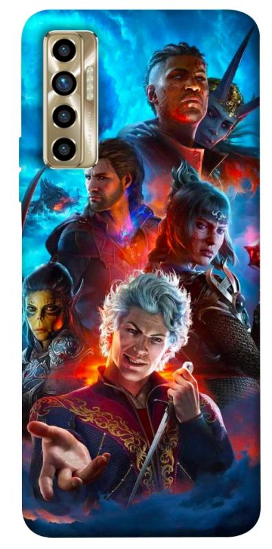 Чехол itsPrint Baldurs gate для TECNO Camon 17P, игры, купить оптом с доставкой