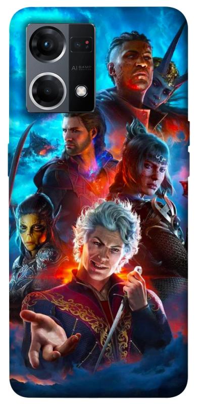 Чохол itsPrint Baldurs gate для Oppo Reno 7 4G, ігри, купити оптом з доставкою