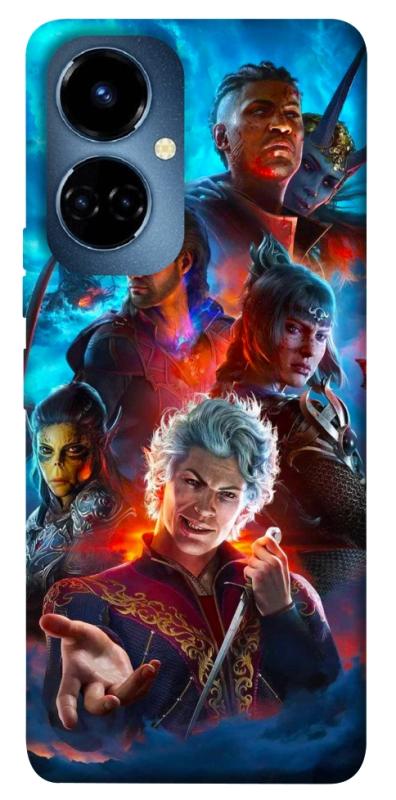 Чехол itsPrint Baldurs gate для TECNO Camon 19 (CI6n) / 19 Pro (CI8n), игры, купить оптом с доставкой