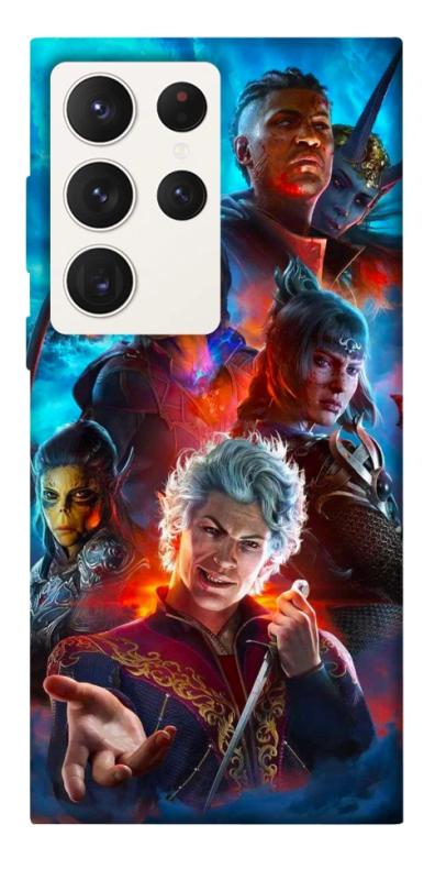 Чехол itsPrint Baldurs gate для Samsung Galaxy S23 Ultra, игры, купить оптом с доставкой