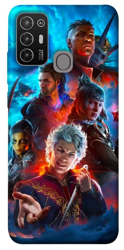 Чехол itsPrint Baldurs gate для ZTE Blade A52, игры, купить оптом с доставкой