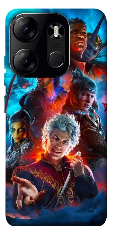 Чехол itsPrint Baldurs gate для Tecno Spark Go 2023, игры, купить оптом с доставкой