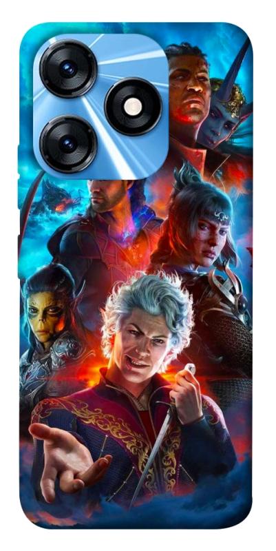 Чехол itsPrint Baldurs gate для TECNO Spark 10 Pro, игры, купить оптом с доставкой