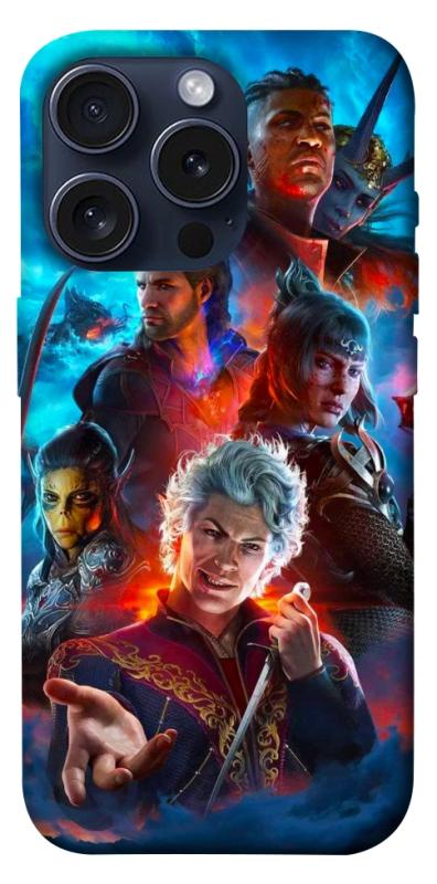 Чехол itsPrint Baldurs gate для Apple iPhone 15 Pro (6.1"), игры, купить оптом с доставкой