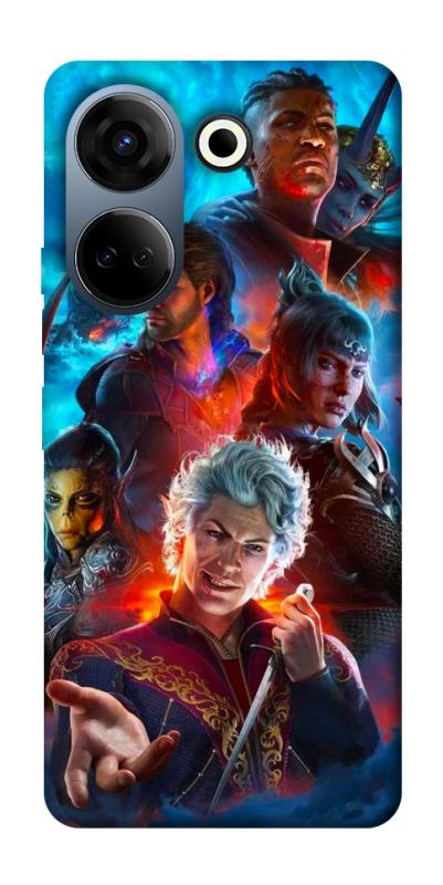 Чохол itsPrint Baldurs gate для TECNO Camon 20 Pro (CK7n), ігри, купити оптом з доставкою
