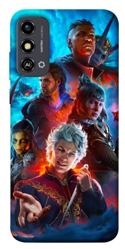 Чехол itsPrint Baldurs gate для ZTE Blade A53, игры, купить оптом с доставкой
