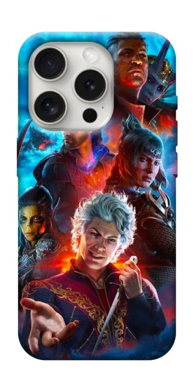 Чехол itsPrint Baldurs gate для Apple iPhone 16 Pro (6.3"), игры, купить оптом с доставкой