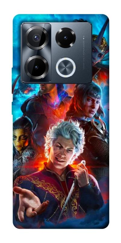 Чохол itsPrint Baldurs gate для Infinix Note 40 Pro 4G, ігри, купити оптом з доставкою