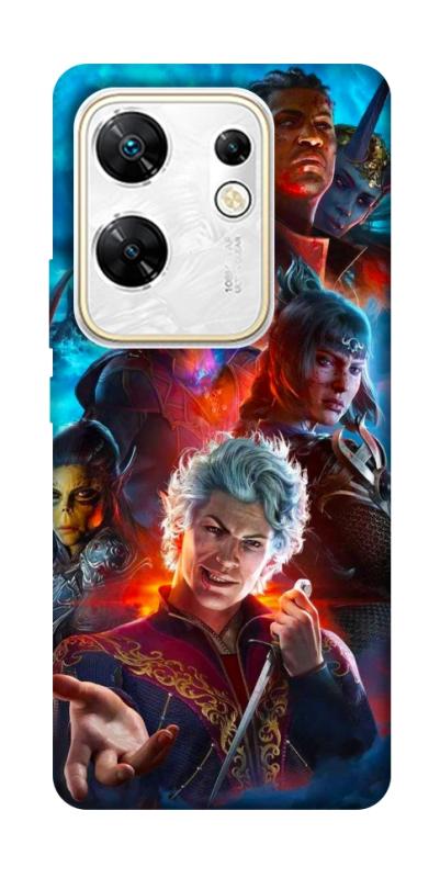 Чохол itsPrint Baldurs gate для Infinix Zero 30 4G, ігри, купити оптом з доставкою