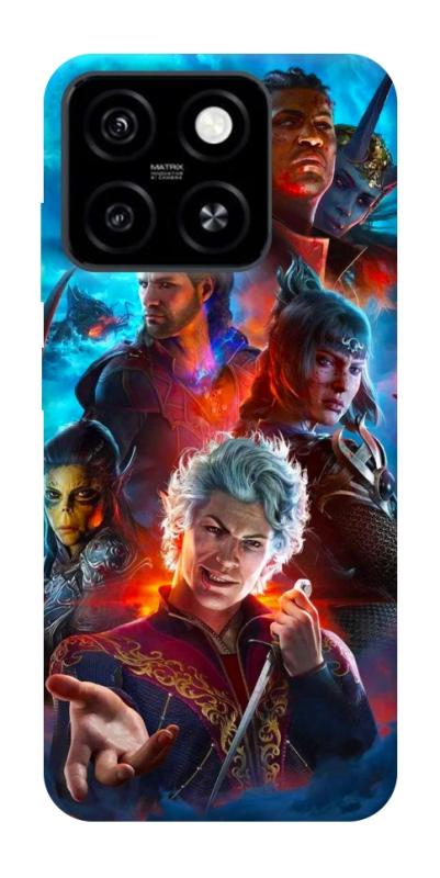 Чехол itsPrint Baldurs gate для ZTE Blade A55 4G, игры, купить оптом с доставкой