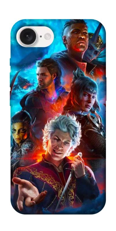 Чехол itsPrint Baldurs gate для Apple iPhone 16e (6.1"), игры, купить оптом с доставкой
