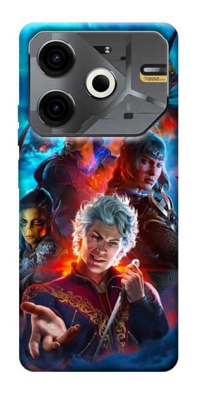 Чохол itsPrint Baldurs gate для TECNO Pova 6 Neo (LI6), ігри, купити оптом з доставкою