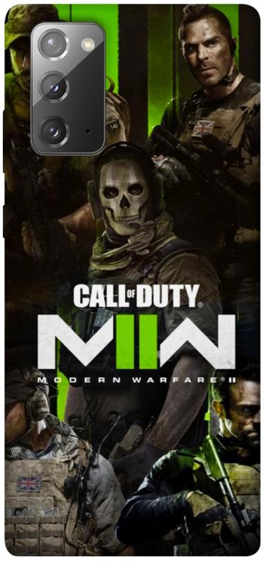 Чохол itsPrint Call of duty для Samsung Galaxy Note 20, ігри, купити оптом з доставкою