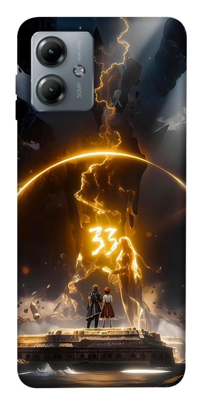 Чехол itsPrint Clair obscure expedition для Motorola Moto G14, игры, купить оптом с доставкой