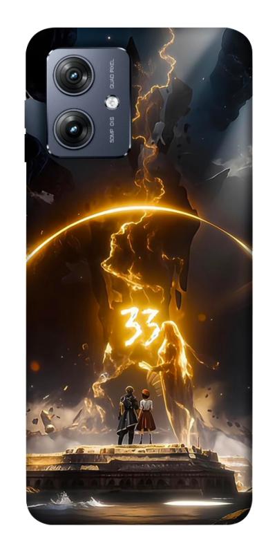 Чехол itsPrint Clair obscure expedition для Motorola Moto G54, игры, купить оптом с доставкой