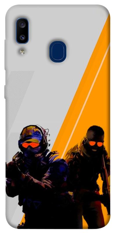 Чехол itsPrint Counter strike для Samsung Galaxy A20 / A30, игры, купить оптом с доставкой