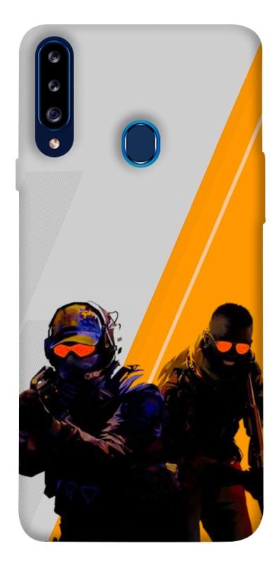 Чехол itsPrint Counter strike для Samsung Galaxy A20s, игры, купить оптом с доставкой