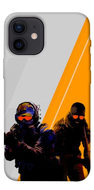 Чехол itsPrint Counter strike для Apple iPhone 12 mini (5.4"), игры, купить оптом с доставкой