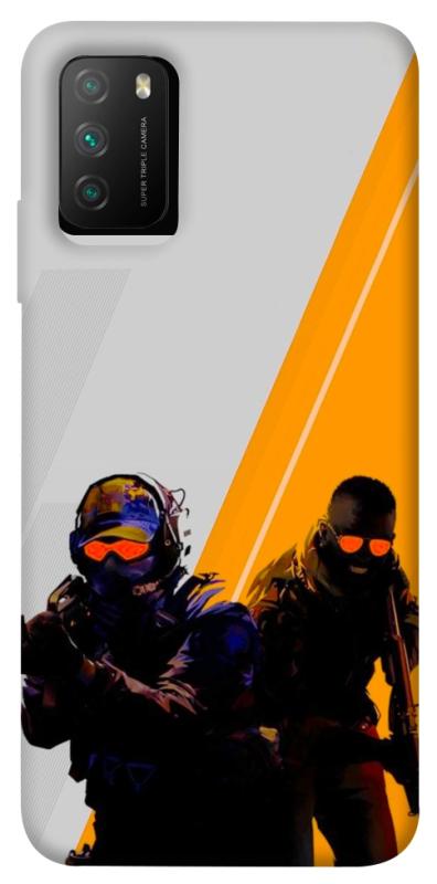 Чехол itsPrint Counter strike для Xiaomi Poco M3, игры, купить оптом с доставкой