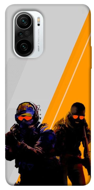Чехол itsPrint Counter strike для Xiaomi Redmi K40 / K40 Pro / K40 Pro+ / Poco F3, игры, купить оптом с доставкой