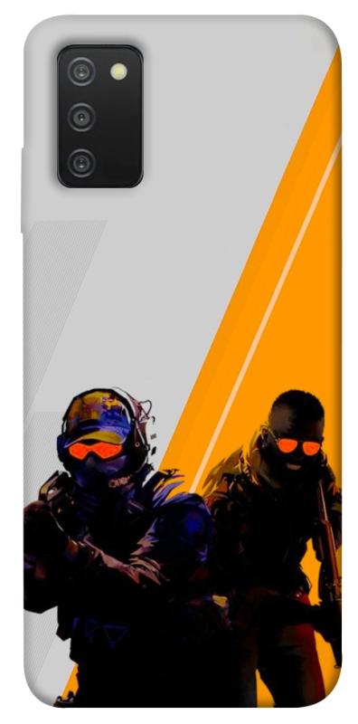 Чехол itsPrint Counter strike для Samsung Galaxy A03s, игры, купить оптом с доставкой