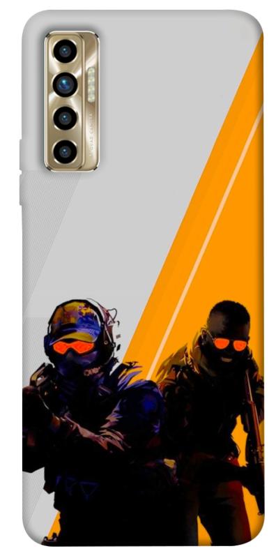 Чехол itsPrint Counter strike для TECNO Camon 17P, игры, купить оптом с доставкой