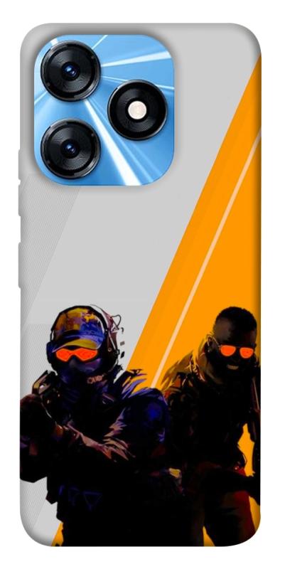 Чехол itsPrint Counter strike для TECNO Spark 10 Pro, игры, купить оптом с доставкой
