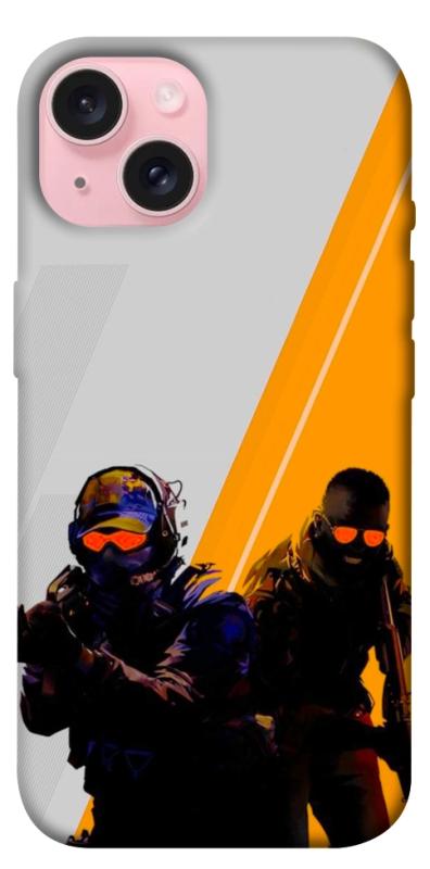 Чехол itsPrint Counter strike для Apple iPhone 15 (6.1"), игры, купить оптом с доставкой