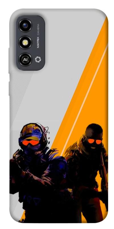 Чехол itsPrint Counter strike для ZTE Blade A53, игры, купить оптом с доставкой