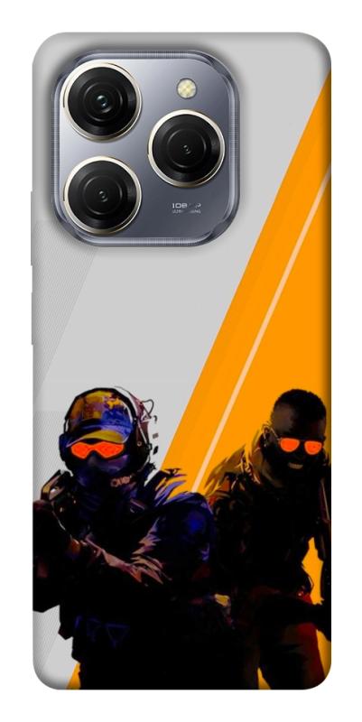 Чехол itsPrint Counter strike для TECNO Spark 20 Pro, игры, купить оптом с доставкой