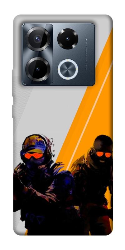 Чохол itsPrint Counter strike для Infinix Note 40 Pro 4G, ігри, купити оптом з доставкою