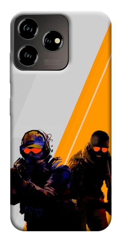 Чехол itsPrint Counter strike для ZTE Blade V50 Desing 4G, игры, купить оптом с доставкой